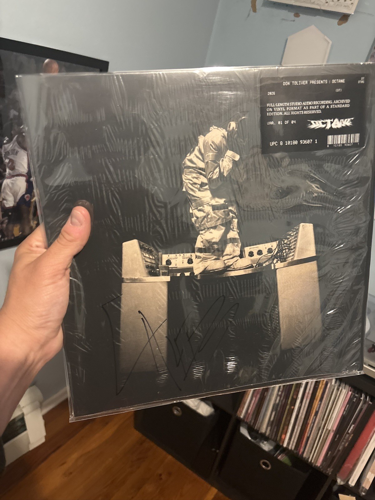 Don Toliver Octane Signed Autographed Vinyl LP IN HAND