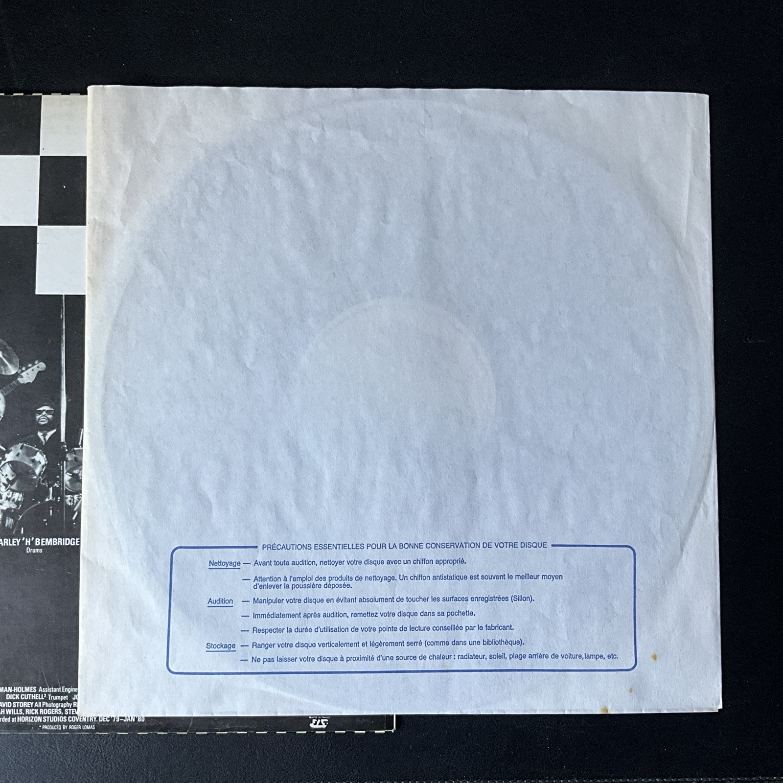 ‘Too Much Pressure’ The Selecter’ Original vinyl LP 2Tone Chrysalis France 1980
