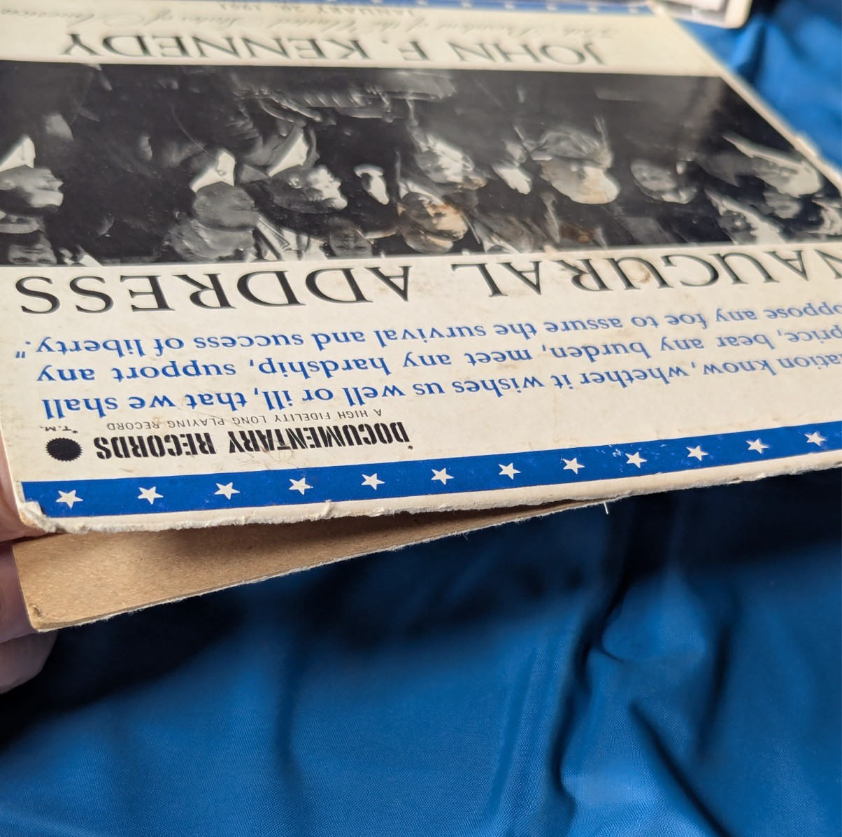 President John F Kennedy Lot of 2 7″ Records ~ Inagural Address & Memorial Album