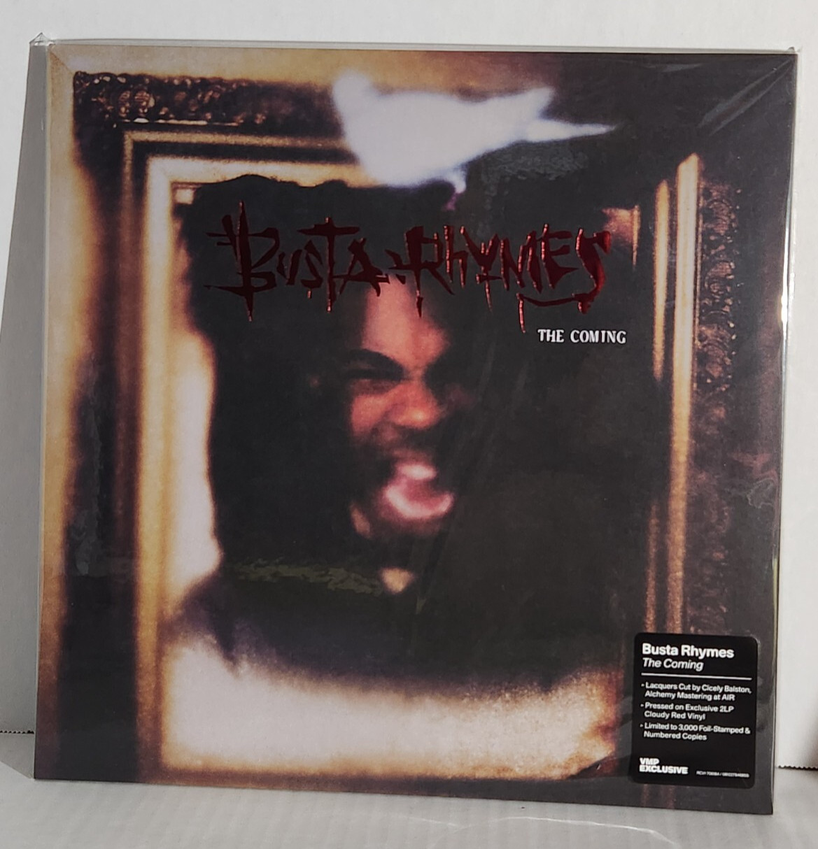 BUSTA RHYMES – THE COMING Red Vinyl VMP 2xLP 2023 US Vinyl Me Please NEW
