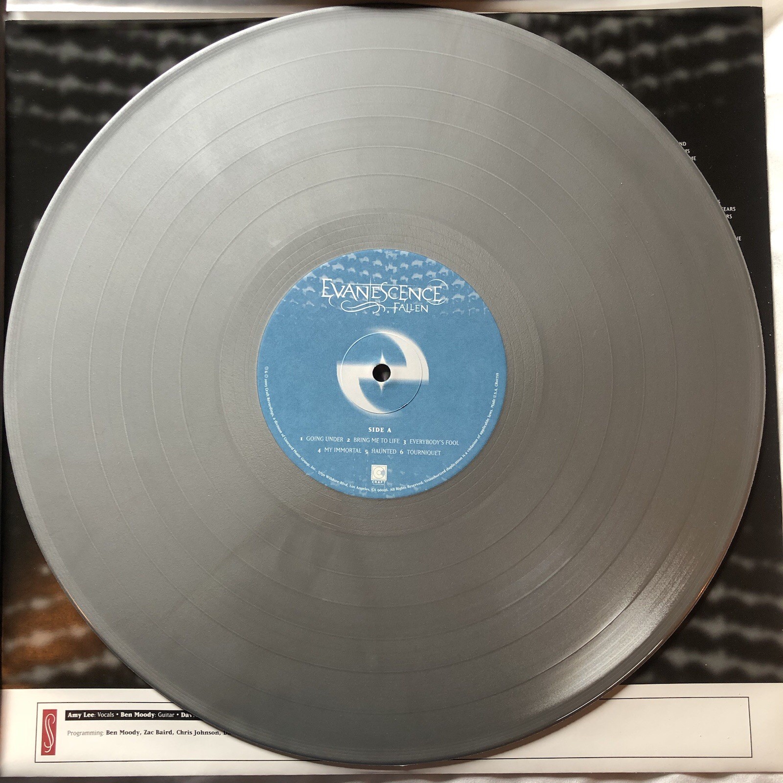 2LP Lot! Evanescence Fallen LP The Bitter Truth LP LTD Edition NM Metal NuMetal