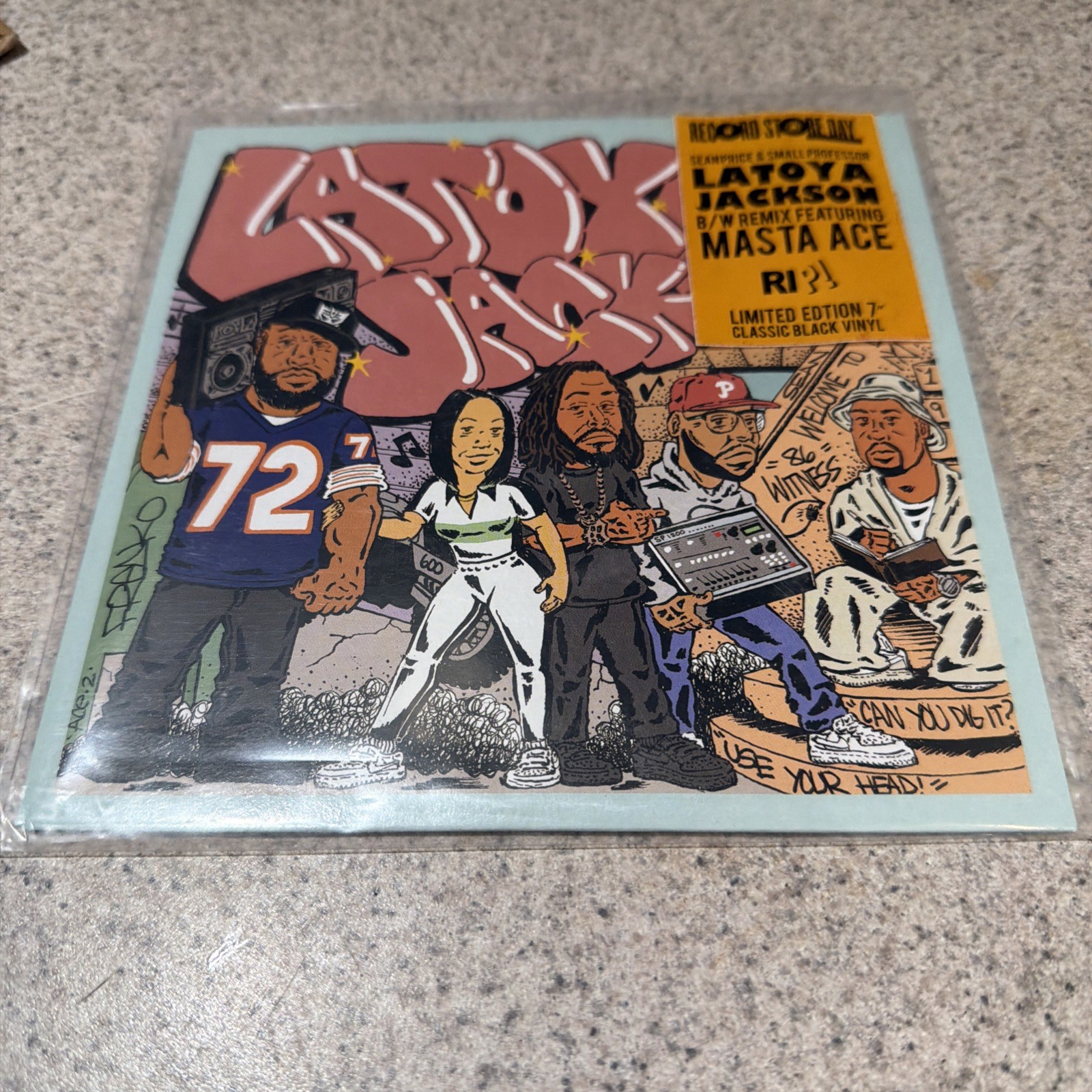 Sean Price & Small Professor LATOYA JACKSON Limited 2020 Vinyl 7″ Masts Ace USA!