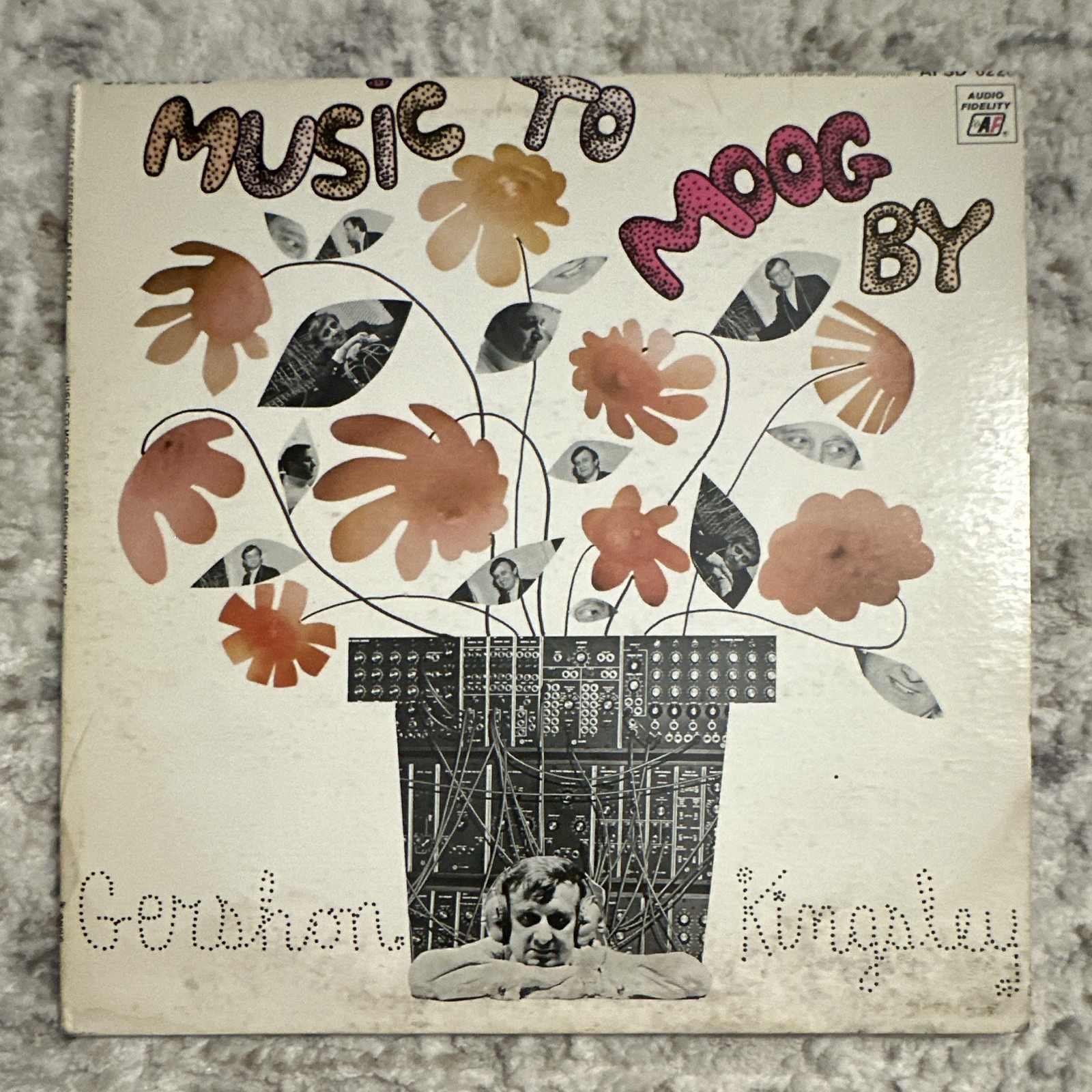 Gershon Kingsley Music to Moog By 12″ Vinyl LP Electronic Stereo AFSD 6226