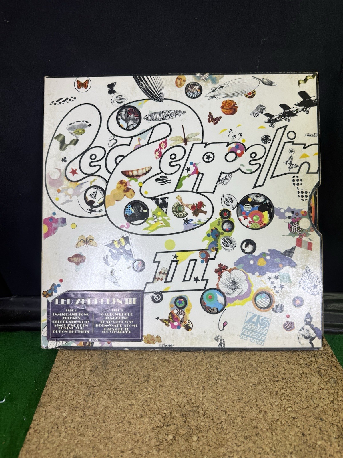 Led Zeppelin- III- LP 1977 Atlantic SD 19128