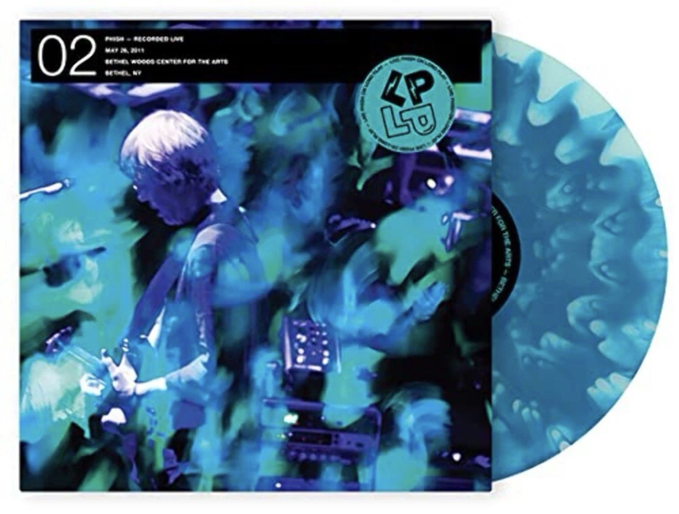 Phish ~ Lp On Lp: 02 “Waves” Blue Wave Colored Vinyl (New/Sealed)