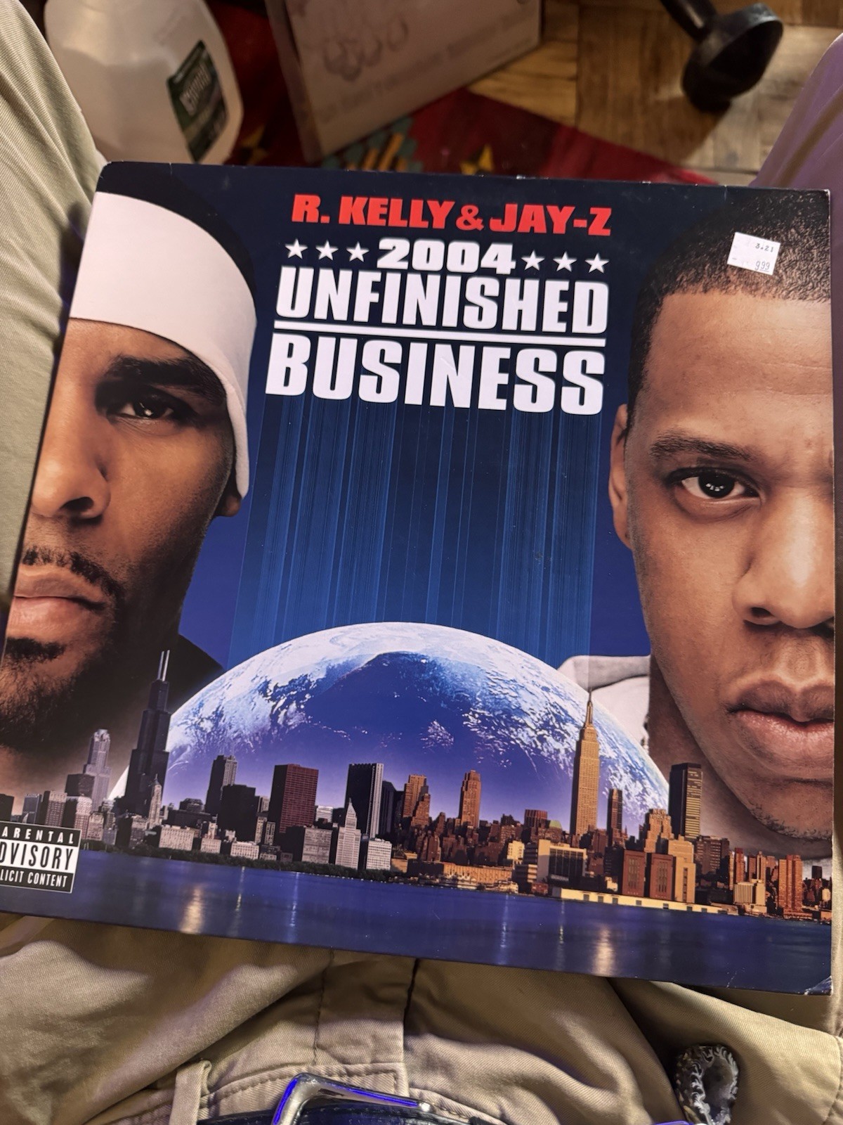 Jay-Z & R. Kelly Unfinished Business – 2004 Vinyl Record LP – RARE PROMO COPY