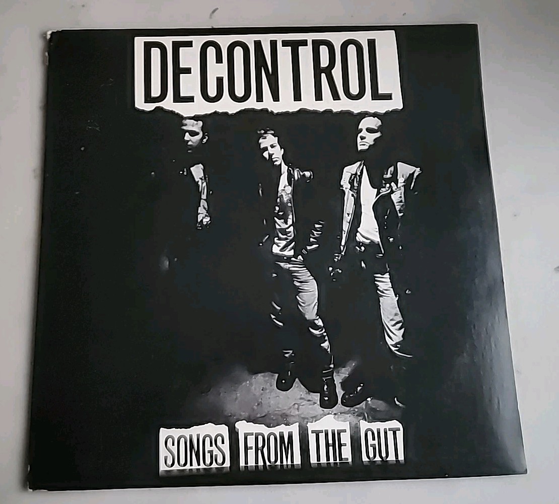 Decontrol Songs From The Gut 1985 Record Album Vinyl