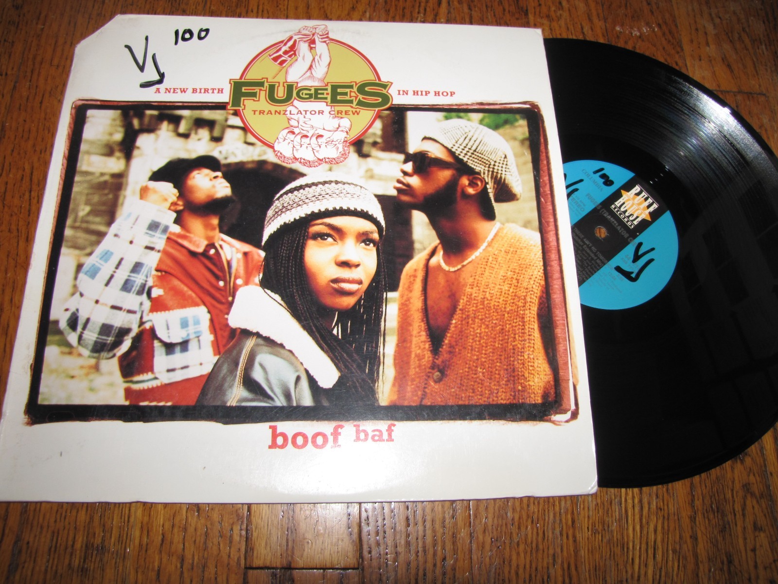 FUGEES (TRANZLATOR CREW) – BOOF BAF – RUFFHOUSE RECORDS 12″ SINGLE