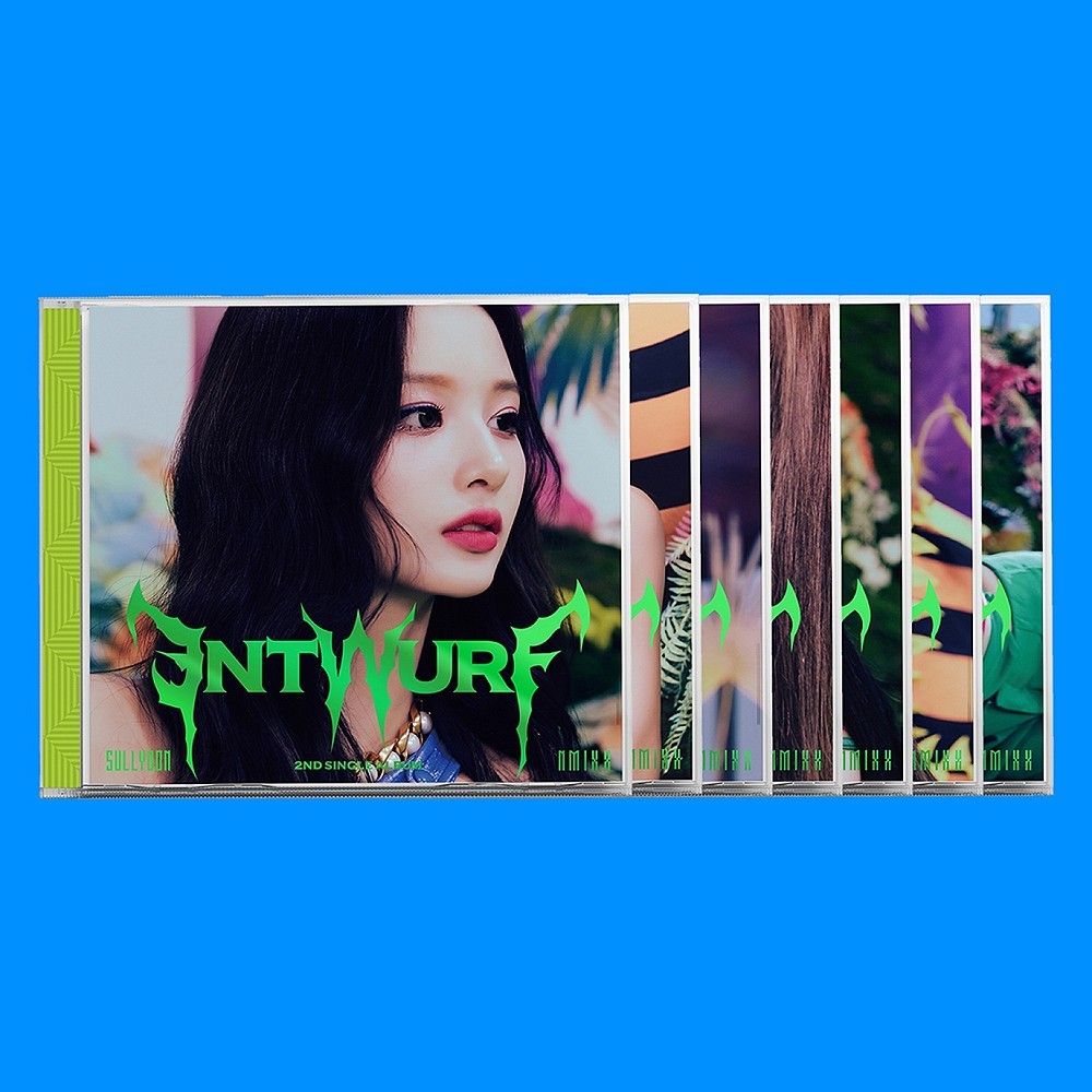 NMIXX [ENTWURF] 2nd Single Album JEWEL CASE RANDOM Ver/CD-R+Photo Book+Card+GIFT