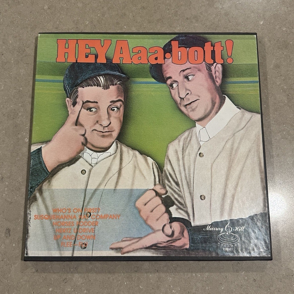 ABBOTT & COSTELLO-3 LP BOX SET-Comedy Vinyl “Hey Aaa-Bott!”-Murray Hill Records