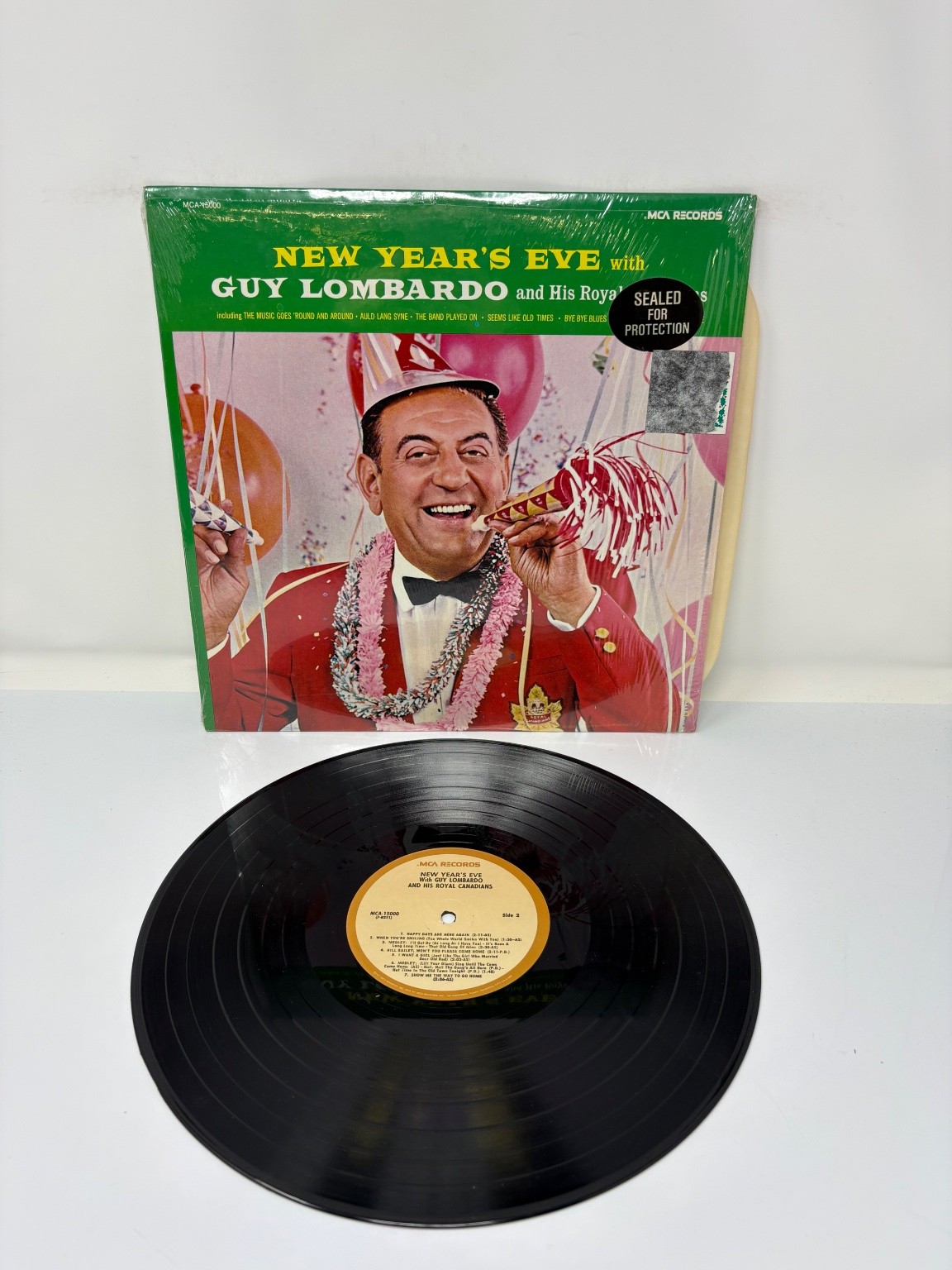 Guy Lombardo – New Year’s Eve LP Record 1974 MCA Easy Listening 33 RPM