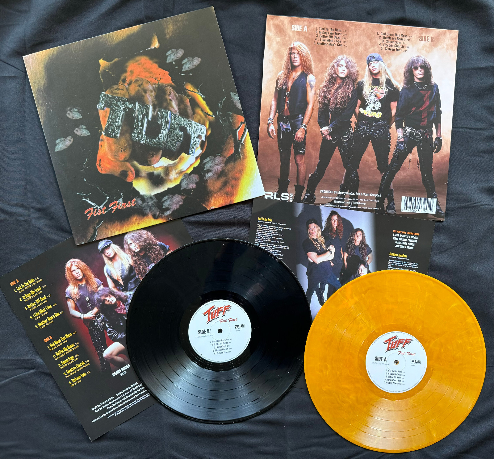 TUFF “Fist First” Vinyl Deluxe Remastered Edition 12″ LP – SIGNED!