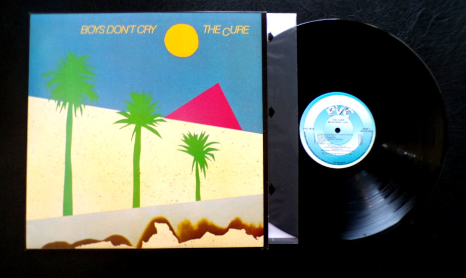THE CURE Boys Don’t Cry ORIGINAL US PVC BLUE/WHITE BULLSEYE Pressing