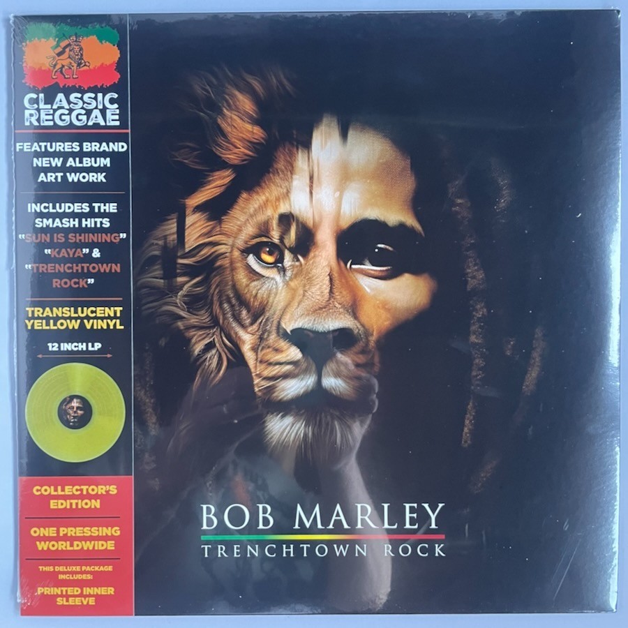 Bob Marley – Trenchtown Rock – Yellow Vinyl, LP, Reissue, LMLR, 2024 NEW Reggae