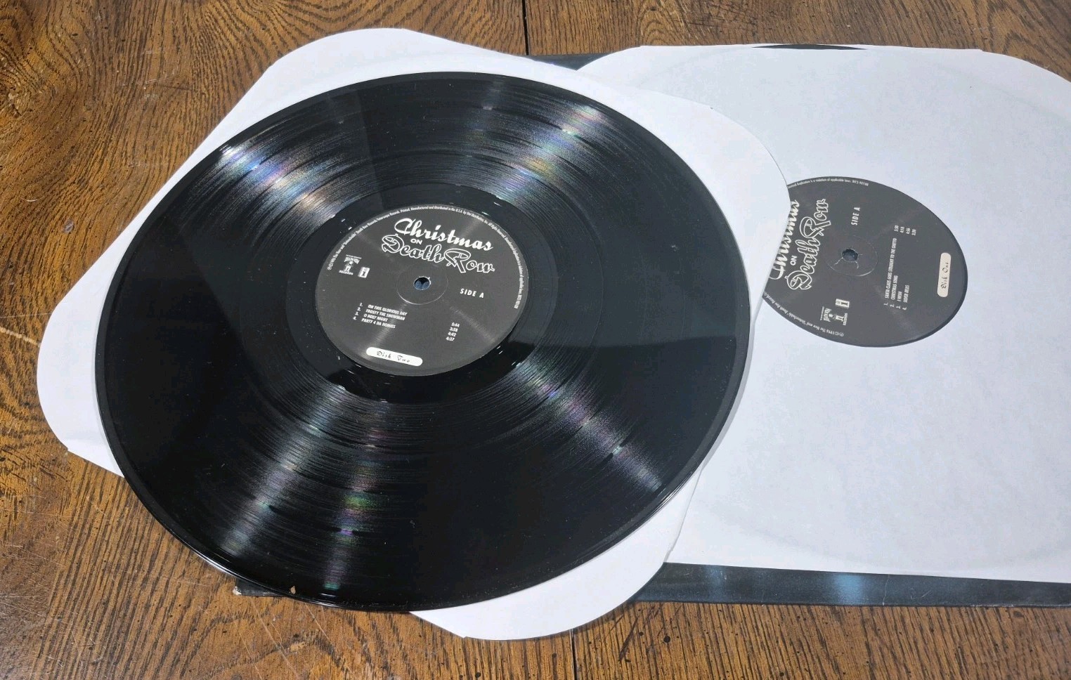 Christmas On Death Row LP Vinyl 1996 OG Snoop Dogg Nate Dogg Pound Record.