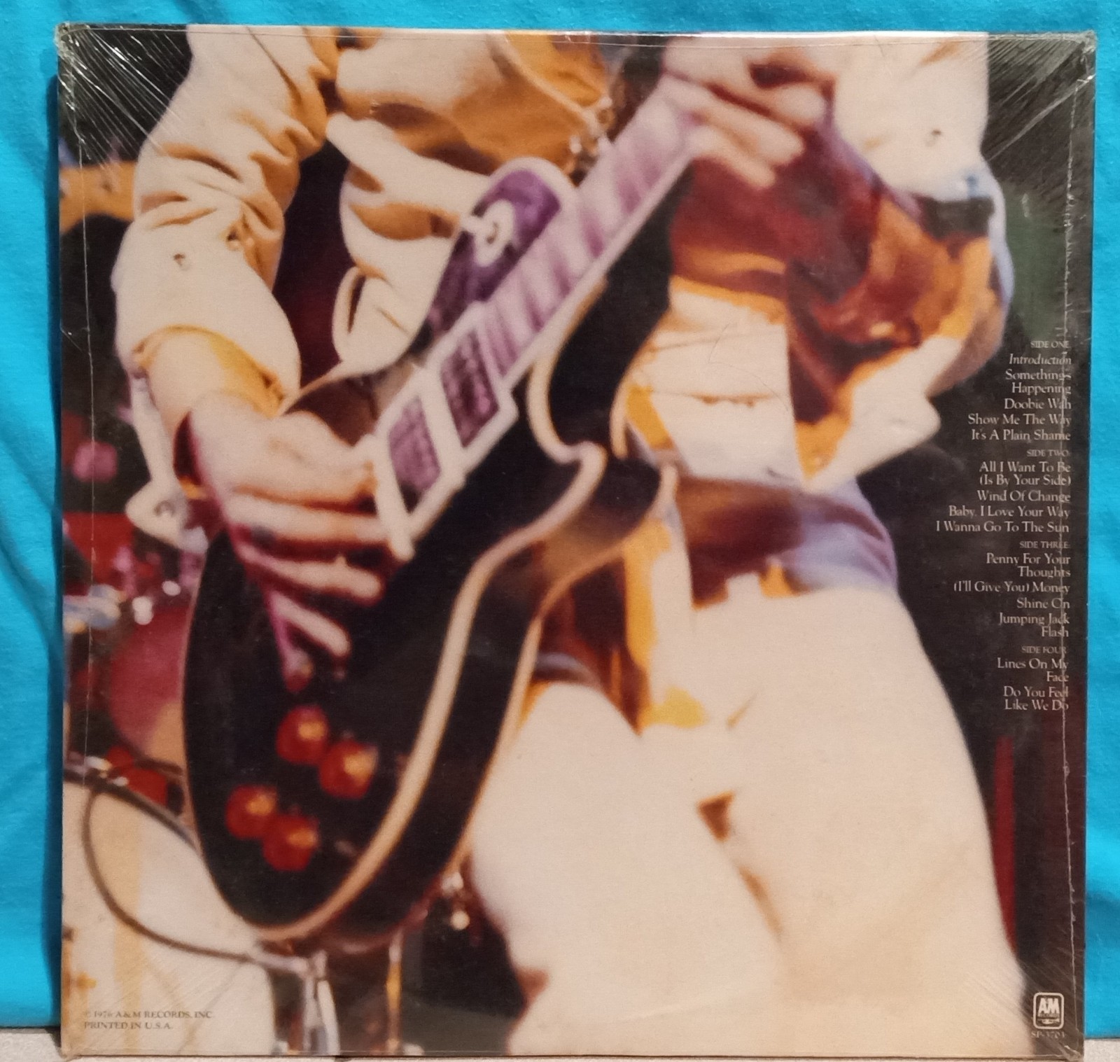 1976 PETER FRAMPTON Frampton Comes Alive! SEALED VINYL RECORD HYPE A&M SP-3703