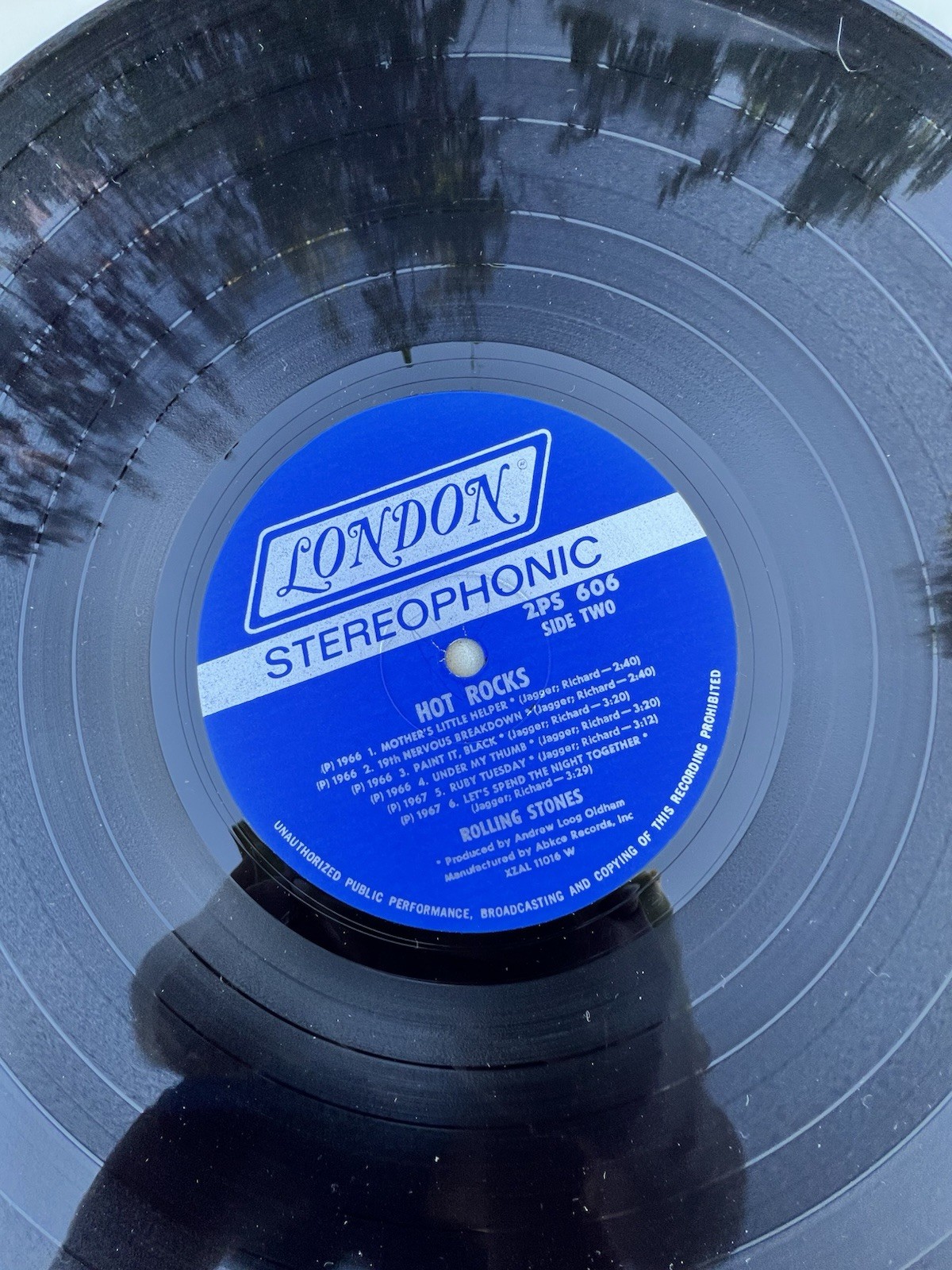 The Rolling Stones Hot Rocks 1964-1971 London 12″ Black Vinyl 2LP Stereo