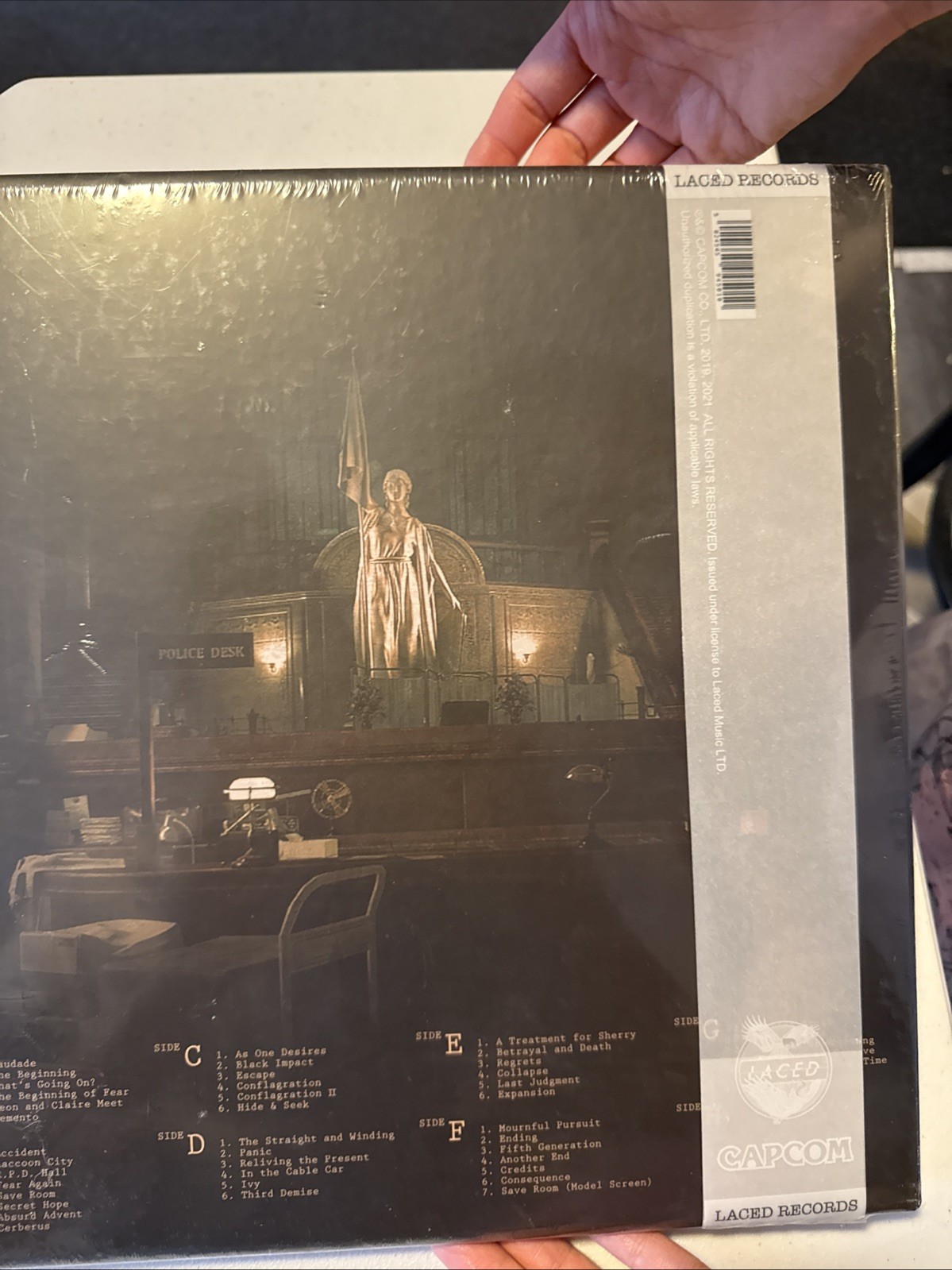 Resident Evil 2 Remake / Laced Records / Limited Edition / Undead Iris Vinyl New