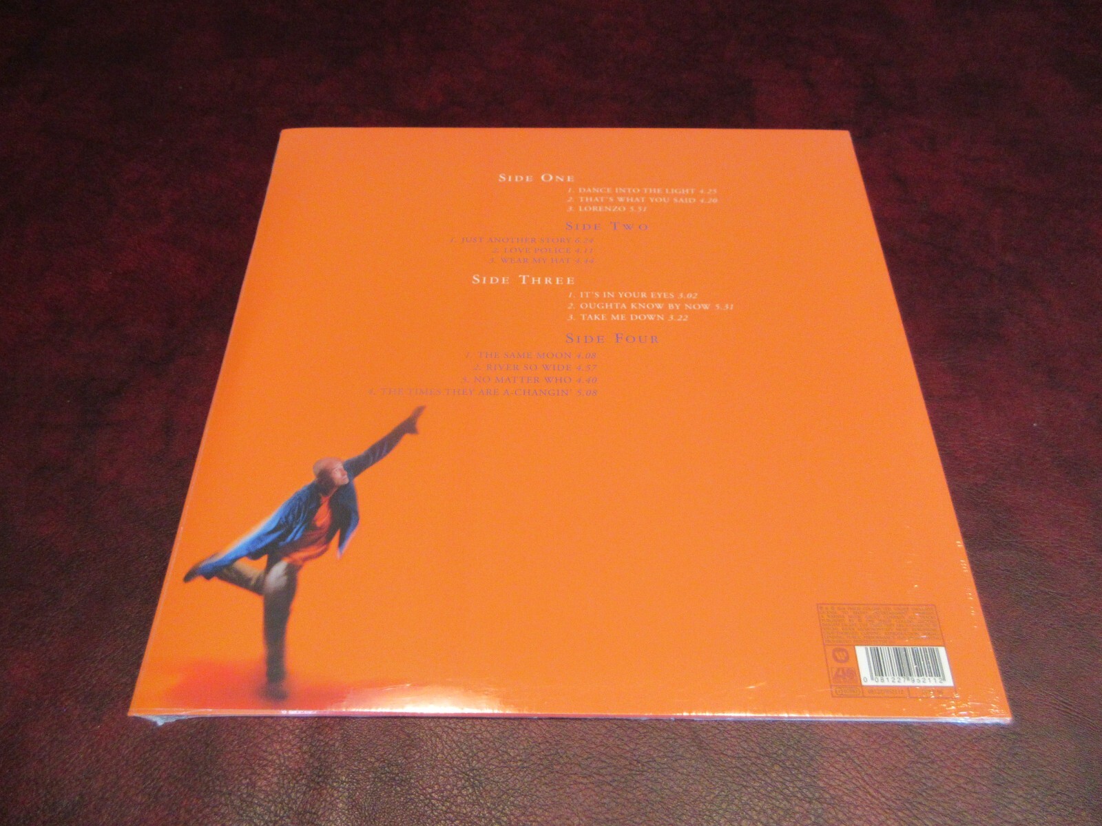 PHIL COLLINS VERIFIED DANCE INTO LIGHT 180G EDITION 2016 MASTERED NICK DAVIS LP