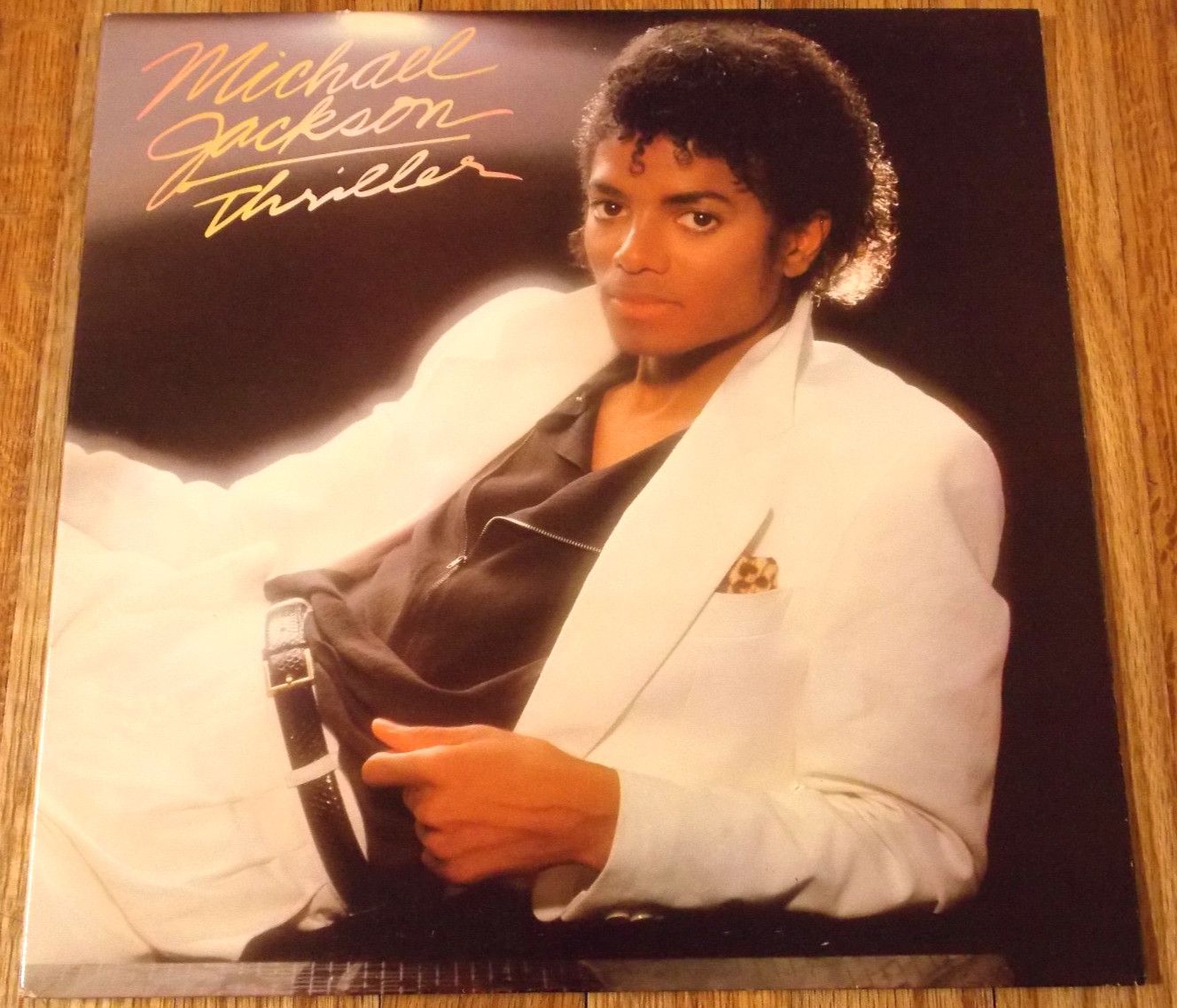 MICHAEL JACKSON-Thriller~ORIG. 1982 EPIC Vinyl Record LP~INSERT~EX~Beat It~38112