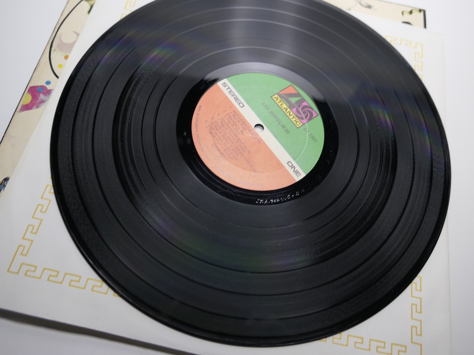 Led Zeppelin – Led Zeppelin III / MONARCH 1970 SD 7201 WORKING SPINNER VG+/VG