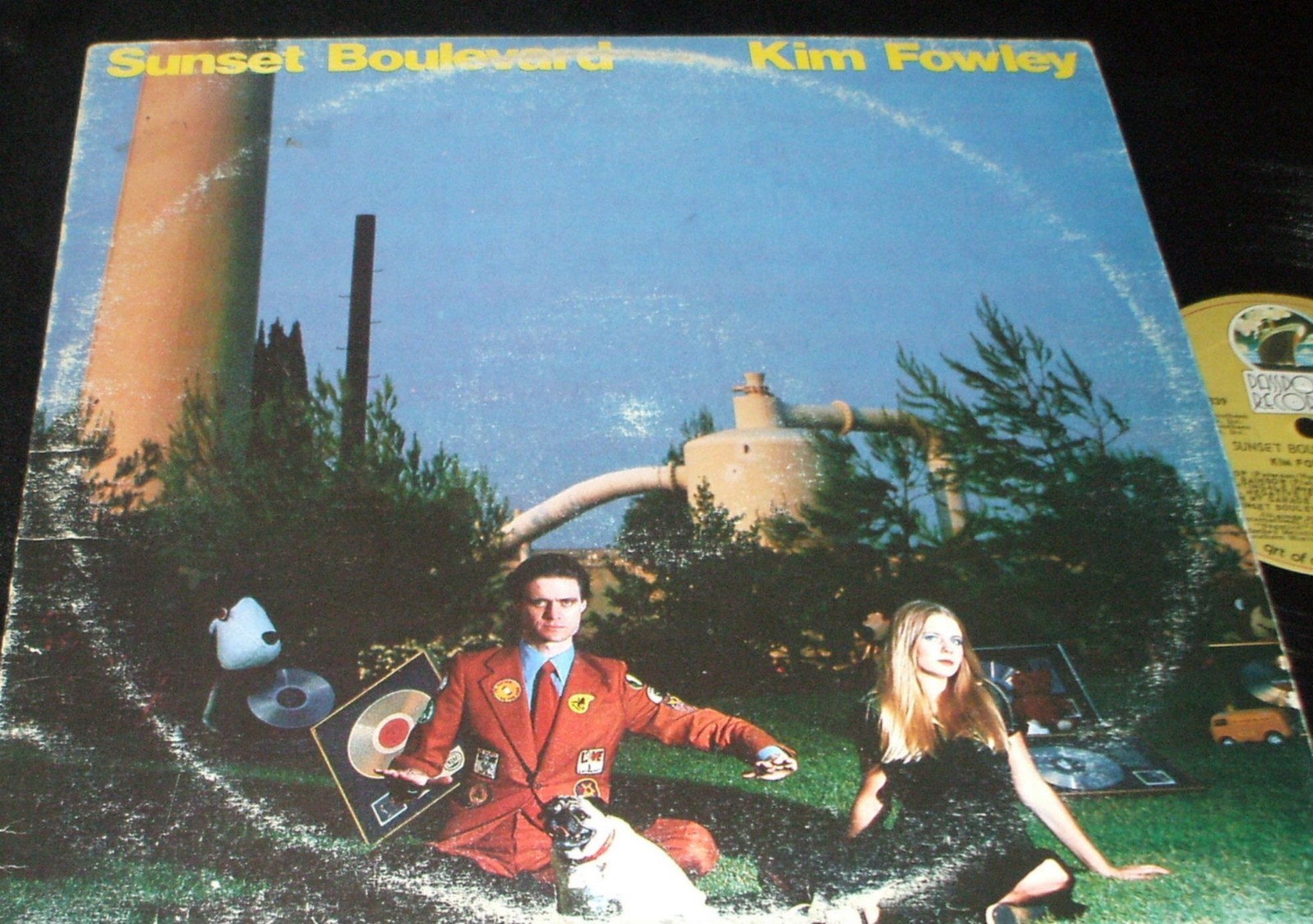 KIM FOWLEY Sunset Boulevard LP 1978 CANADA PRESSING