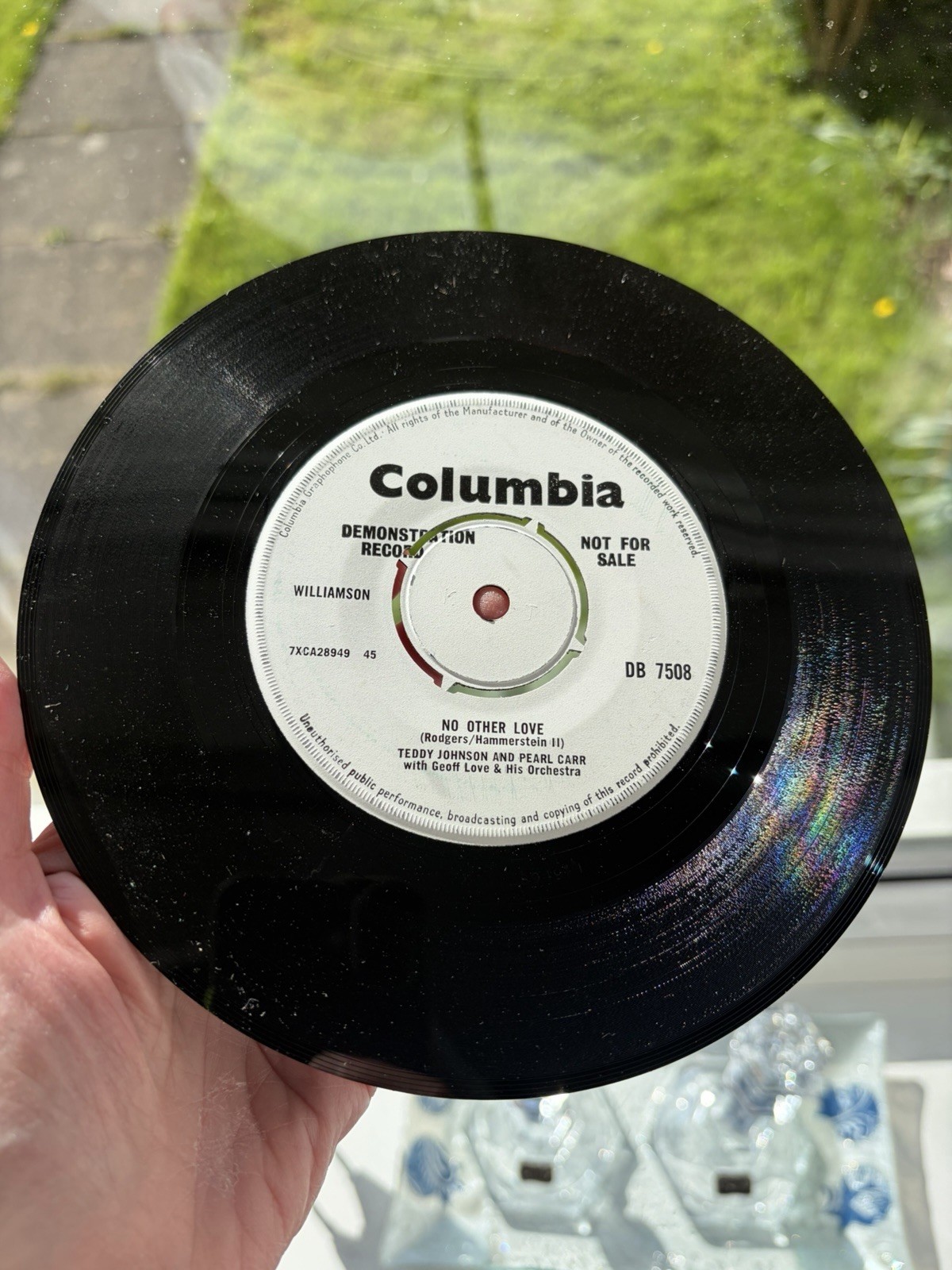 Teddy Johnson & Pearl Carr-The Girls That Boys Dream About Promo/demo Eurovision
