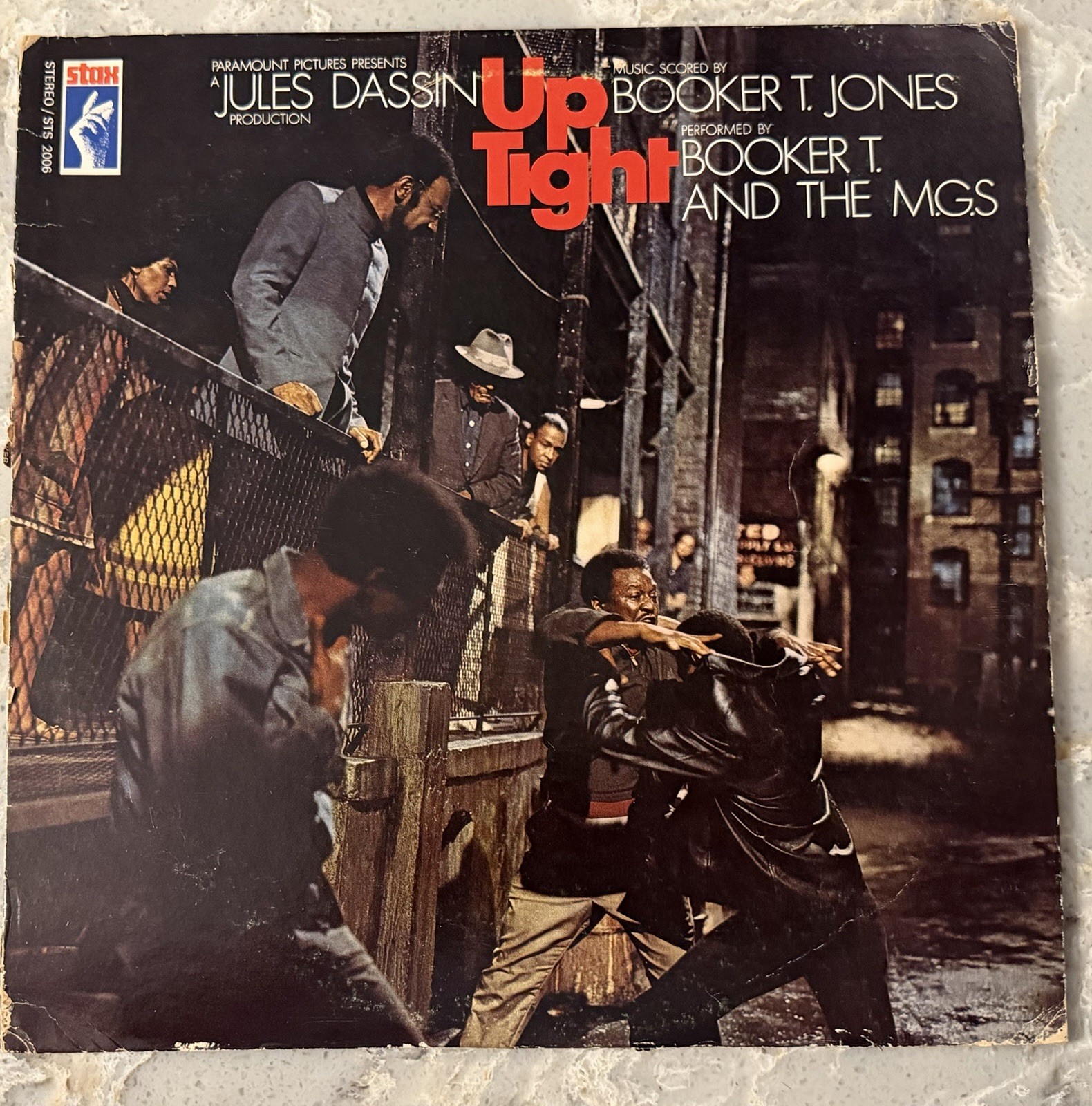 Booker T & The MG’s: Up Tight (Motion Pix Soundtrack) ~ Stax STS 2006 LP 1969