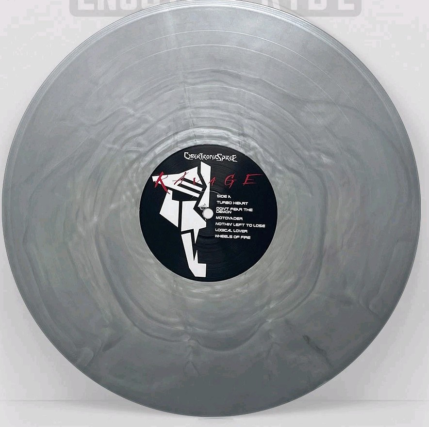 Ravage by CYBERTRONIC SPREE Transformers Rock / Metal Album VINYL LP LTD Color