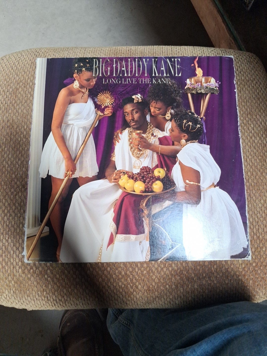 RAP HIP HOP LP Big Daddy Kane-long live kane COLD CHILLIN’ PROMO – MEGA RARE NM!