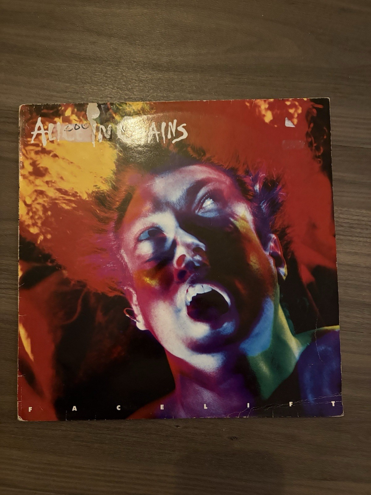 Alice In Chains Facelift Rare First Press Promo Vinyl LP