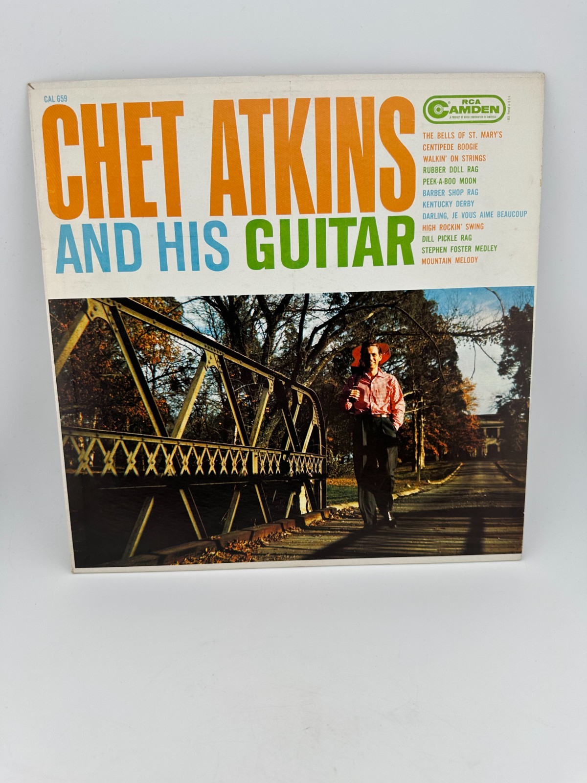 Chet Atkins and His Guitar 1961 RCA Camden Mono LP CAL 659 NM/VG+