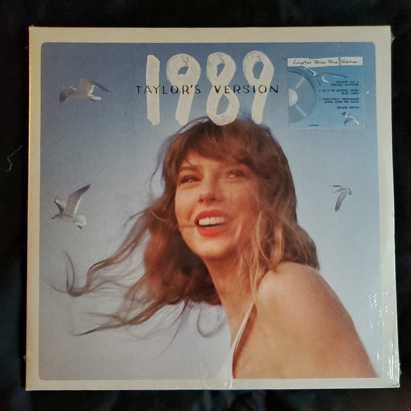 Taylor Swift 1989 Taylor’s Version Crystal Skies Blue Edition Vinyl LP SEALED