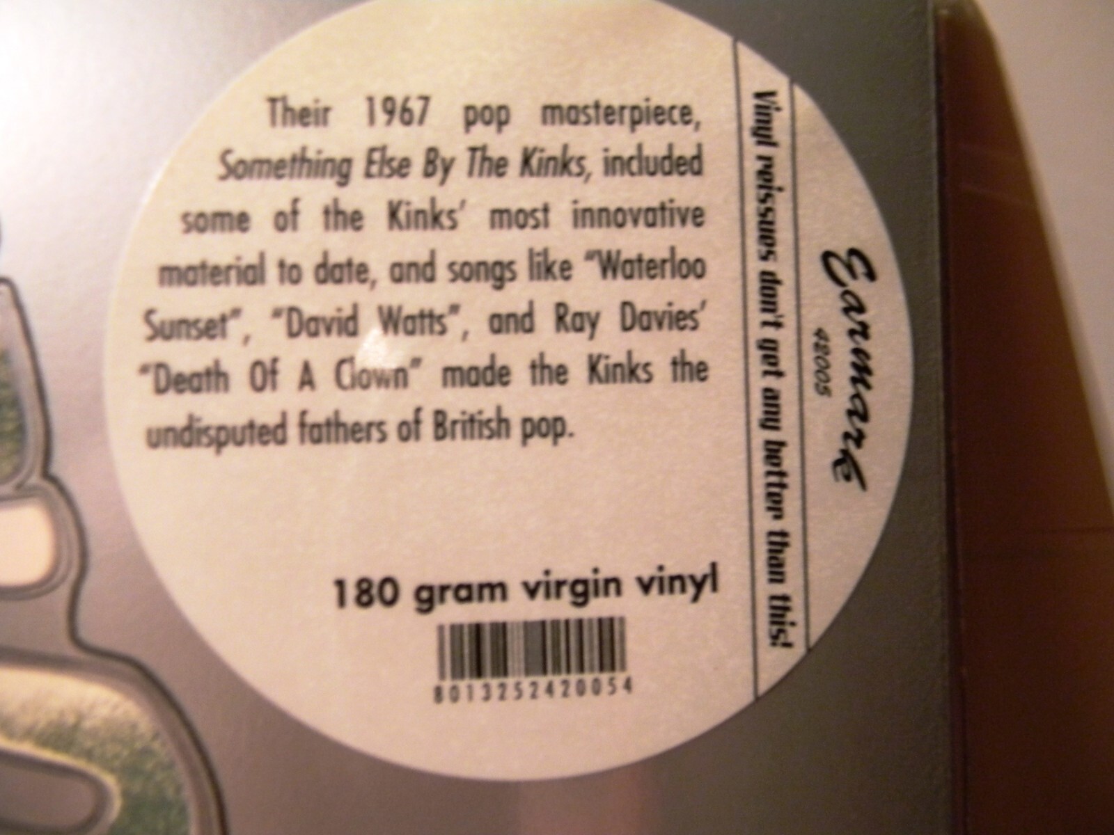 NEW THE KINKS SOMETHING ELSE DELUXE PACKAGING 180 GRAM EARMARK 42005 GATEFOLD