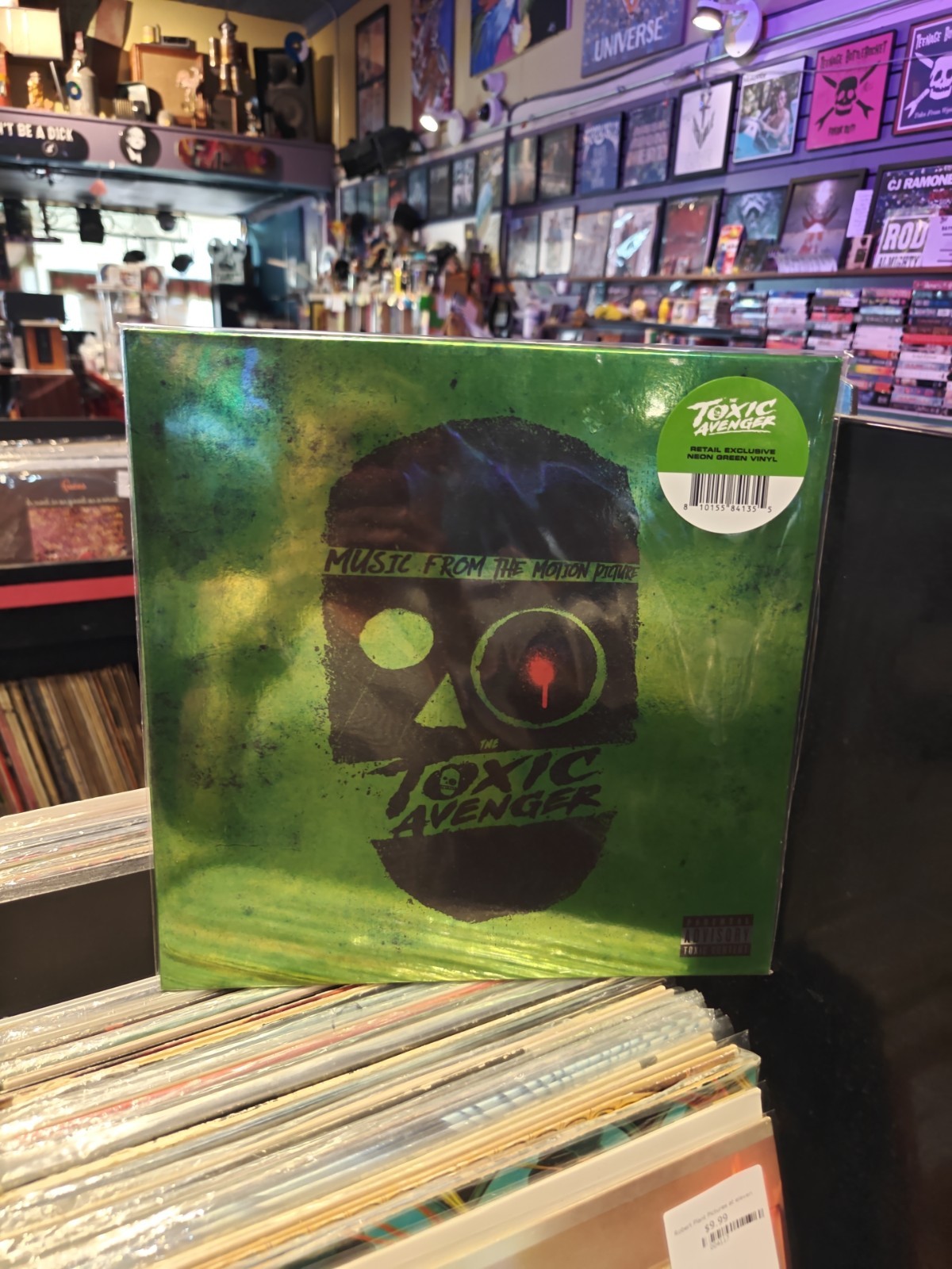 Brooke Blair & Will Blair – The Toxic Avenger Soundtrack Neon Green Vinyl