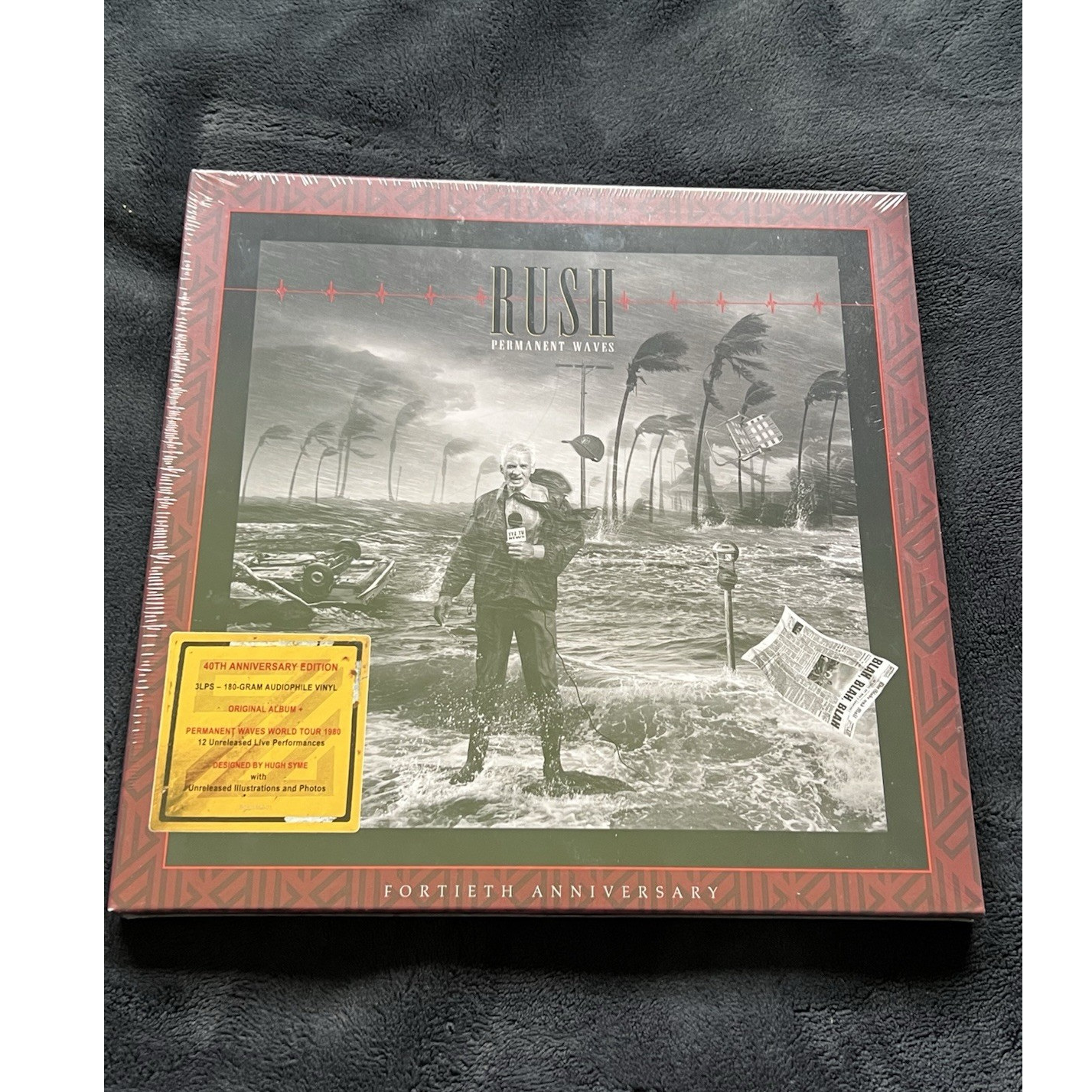 Rush Permanent Waves 40th Anniversary Triple LP 180g Vinyl Mercury Records 2020