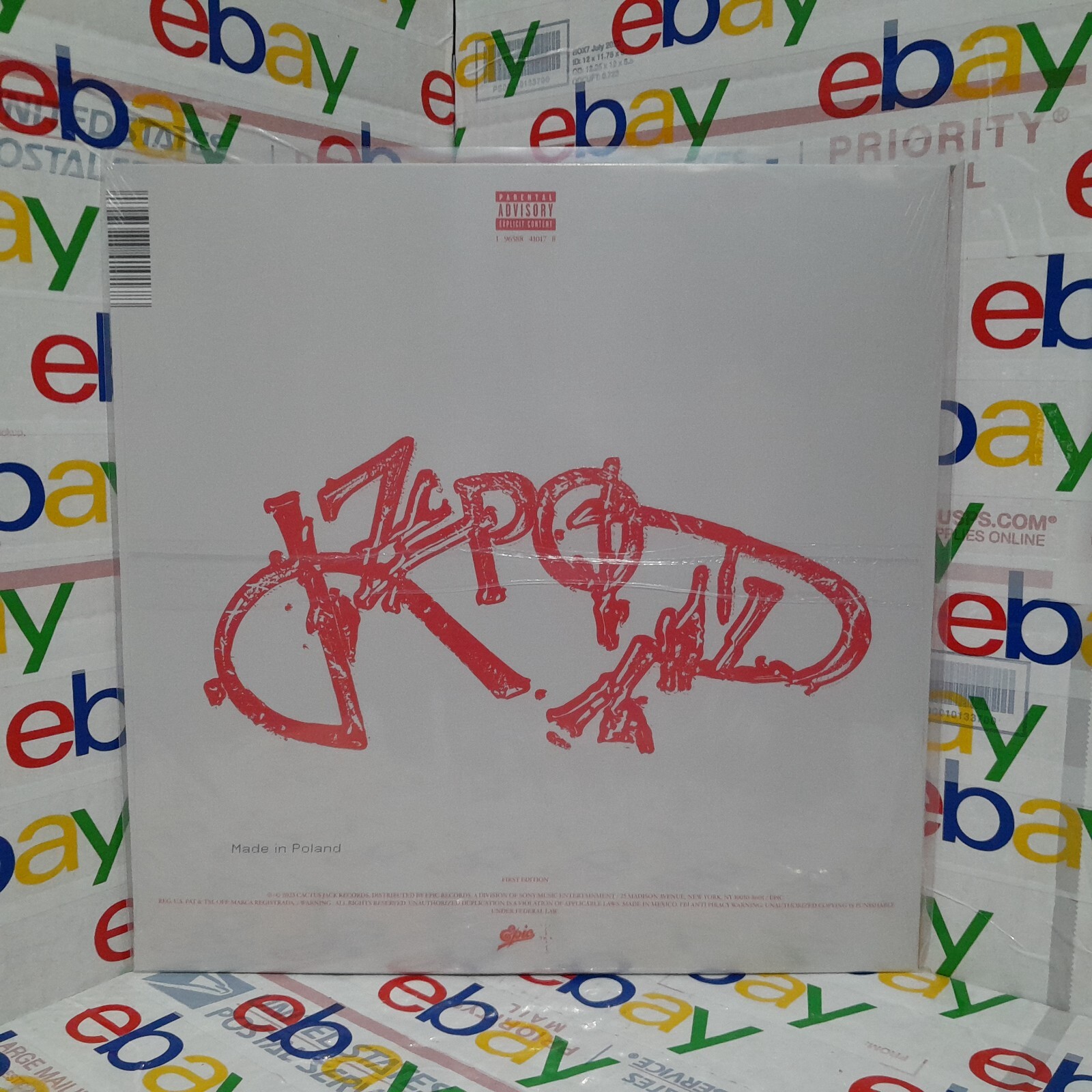 🔥 Travis Scott Bad Bunny The Weeknd Kpop 12 Inch Red Clear Vinyl
