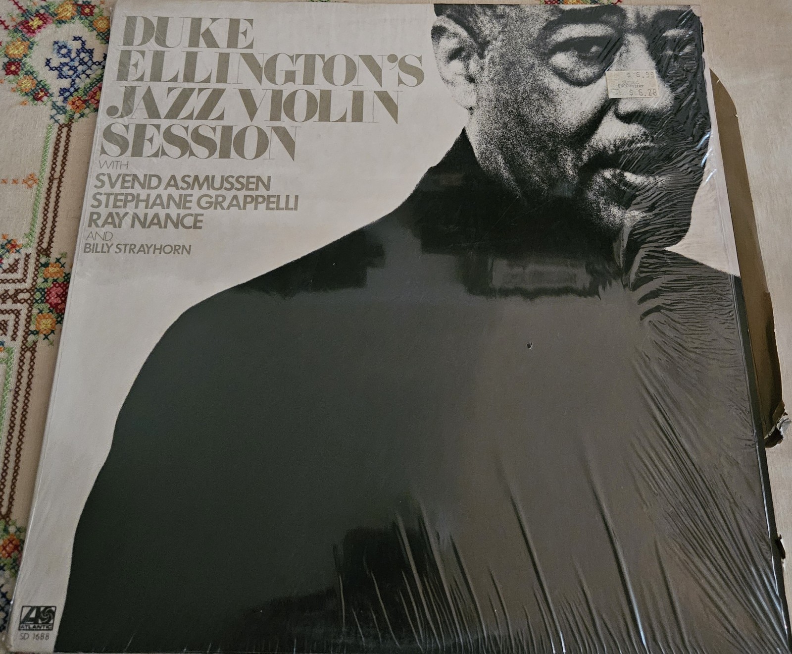 Duke Ellington’s Jazz Violin Session LP Vinyl Atlantic 1976 SD 1688