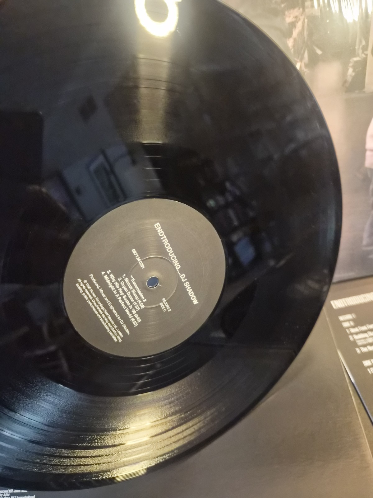 DJ Shadow Endtroducing 2LP Vinyl 1996 Mo’ Wax Classic Hip-Hop Record EX👍