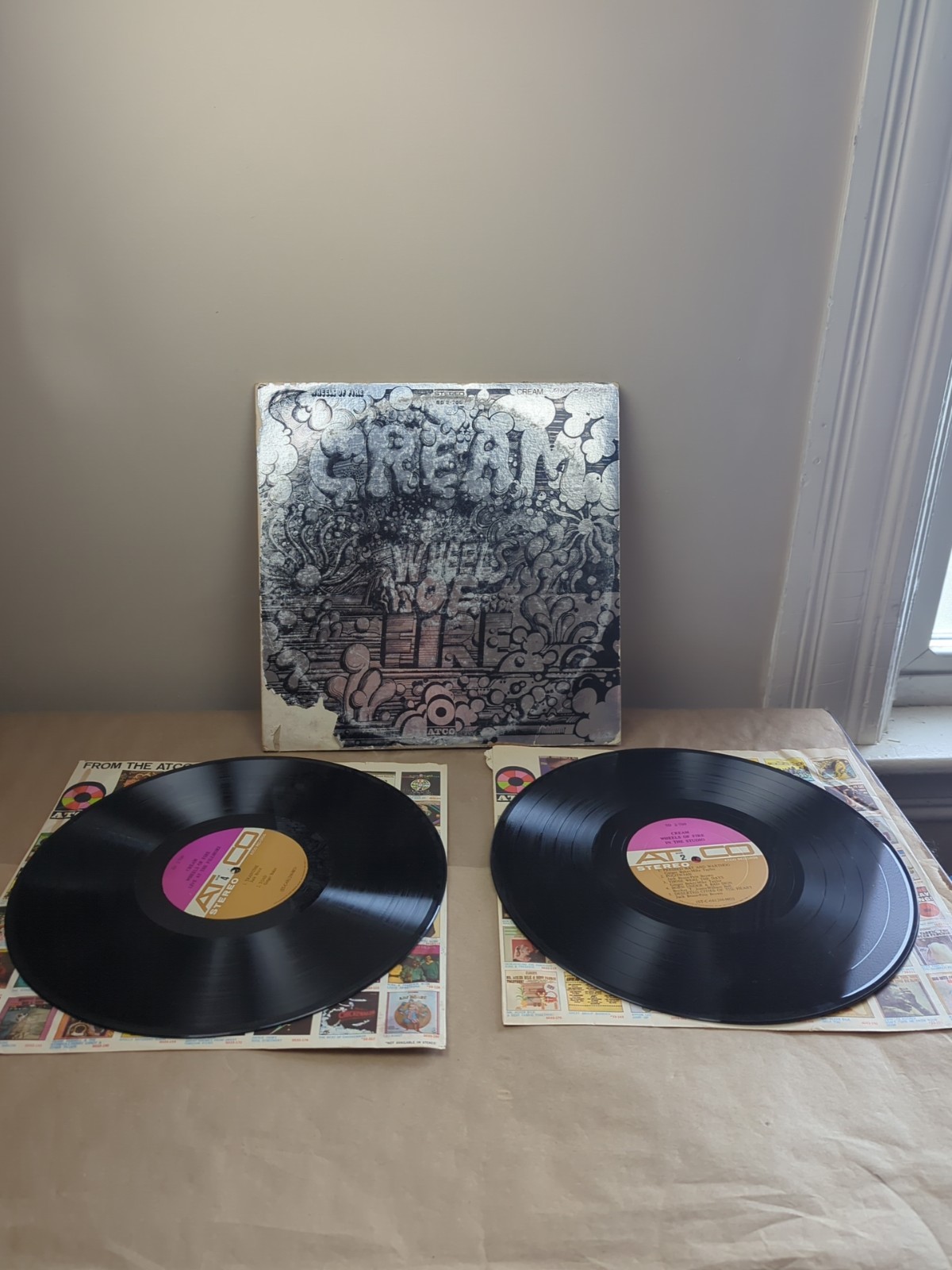 Cream Wheels of Fire Vinyl G+/G 1st US Press Psych Rock
