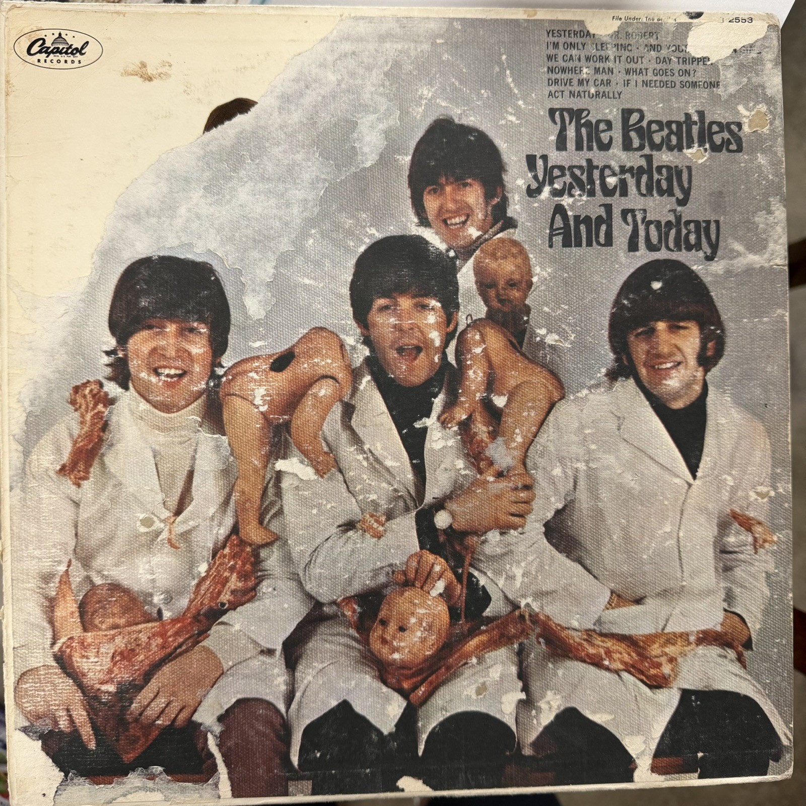 The Beatles – Yesterday And Today 3rd State Peeled Butcher Cover