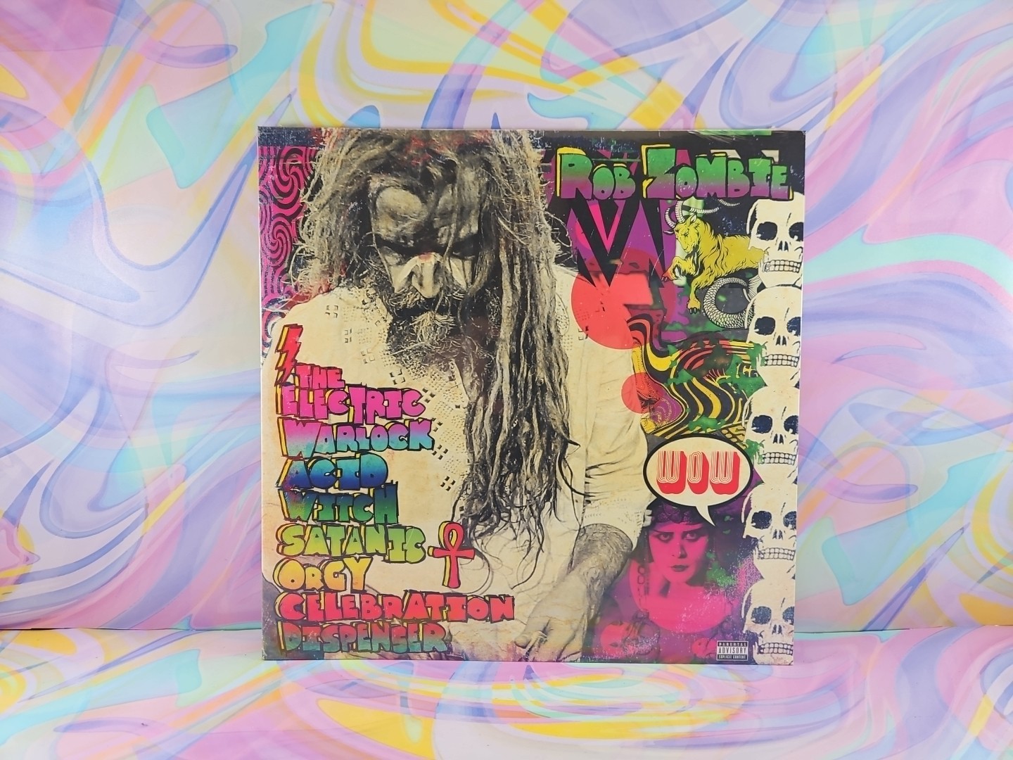 Rob Zombie – Electric Warlock Acid Witch Satanic Orgy Celebration (Record) New