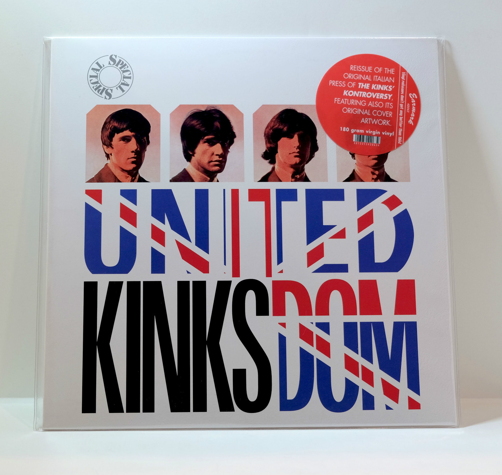 KINKS United Kinksdom 180-gram VINYL LP Sealed 2001 Earmark Italian Kontroversy