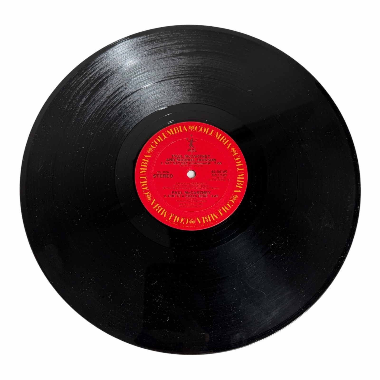 Paul McCartney And Michael Jackson – Say Say Say 12″ Single 1983 44-04169