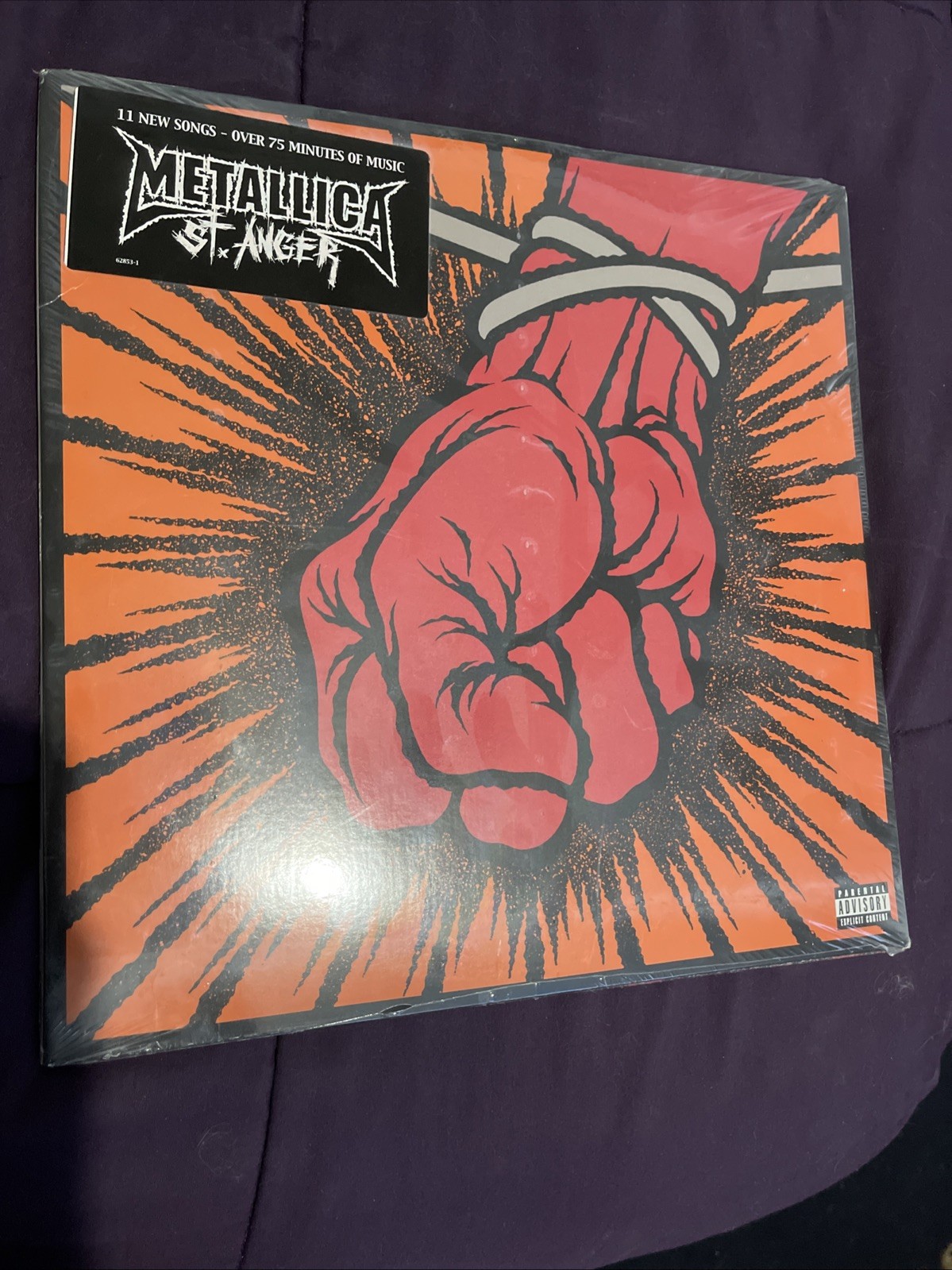 Metallica St. Anger LP Vinyl Electra 62853-1 Sealed