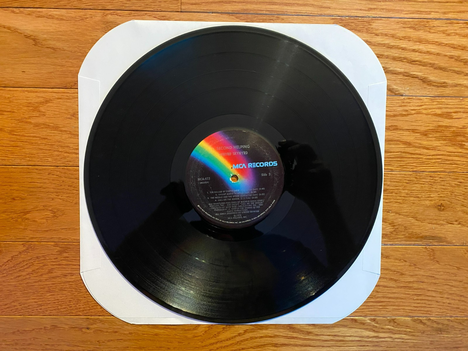Lynyrd Skynyrd – Second Helping LP MCA-413 1975 Press Sweet Home Alabama