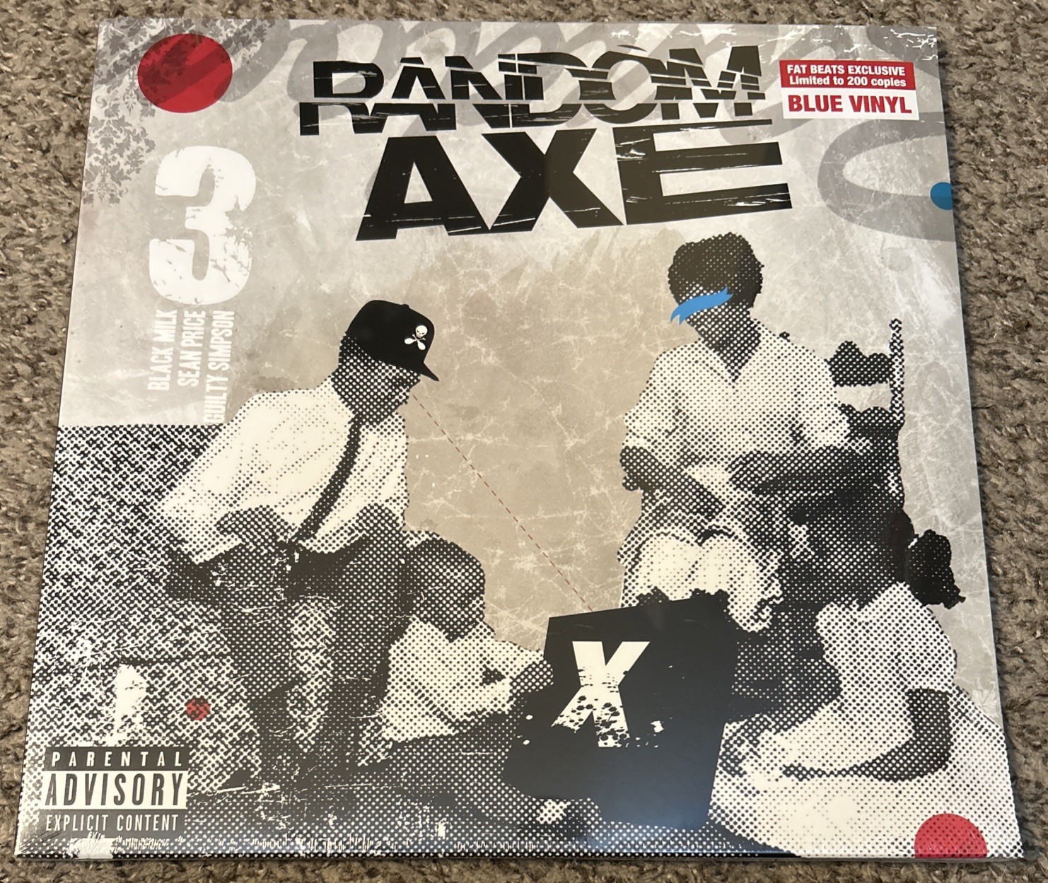RANDOM AXE Blue Vinyl 2LP 1/200 SEALED! Sean Price Heltah Skeltah Roc Marciano