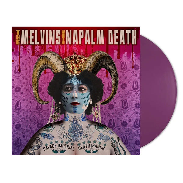 Melvins with Napalm Death ‘Savage Imperial Death March’ Orchid Vinyl – NEW