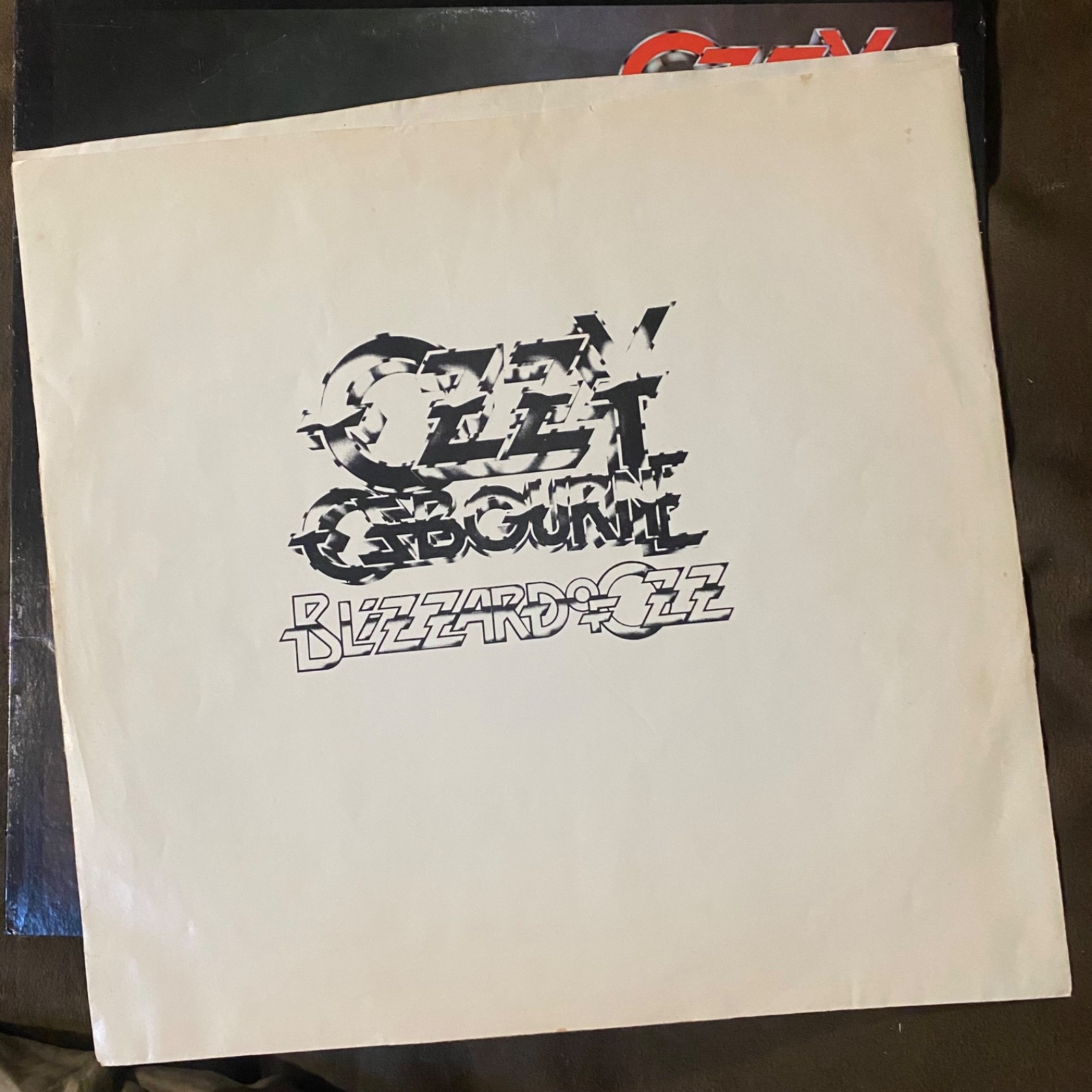 OZZY OSBOURNE Blizzard of Ozz – 1981 1st Press Jet LP w/ Inner BEAUTIFUL NM DISC