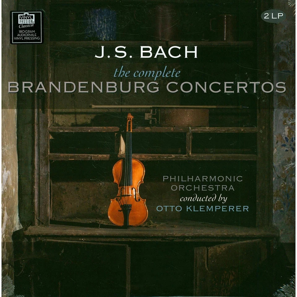 Johann Sebastian Bach Complete Brandenburg C Vinyl 2LP 2016 EU Reissue New